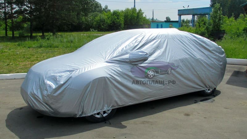 Тентовый чехол для Chevrolet Cruze седан вид сбоку