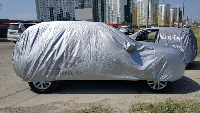 Защитный чехол для Nissan Terrano '2020 вид сбоку